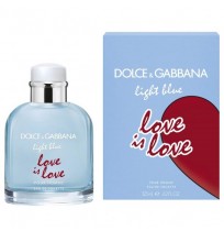 D&G LIGHT BLUE LOVE IS LOVE POUR HOMME 125ml NEW 2020